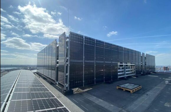 Terraced Tower Rotterdam - Zonnepanelen op pergola